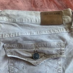 True religion relaxed straight Ricky Jeans.